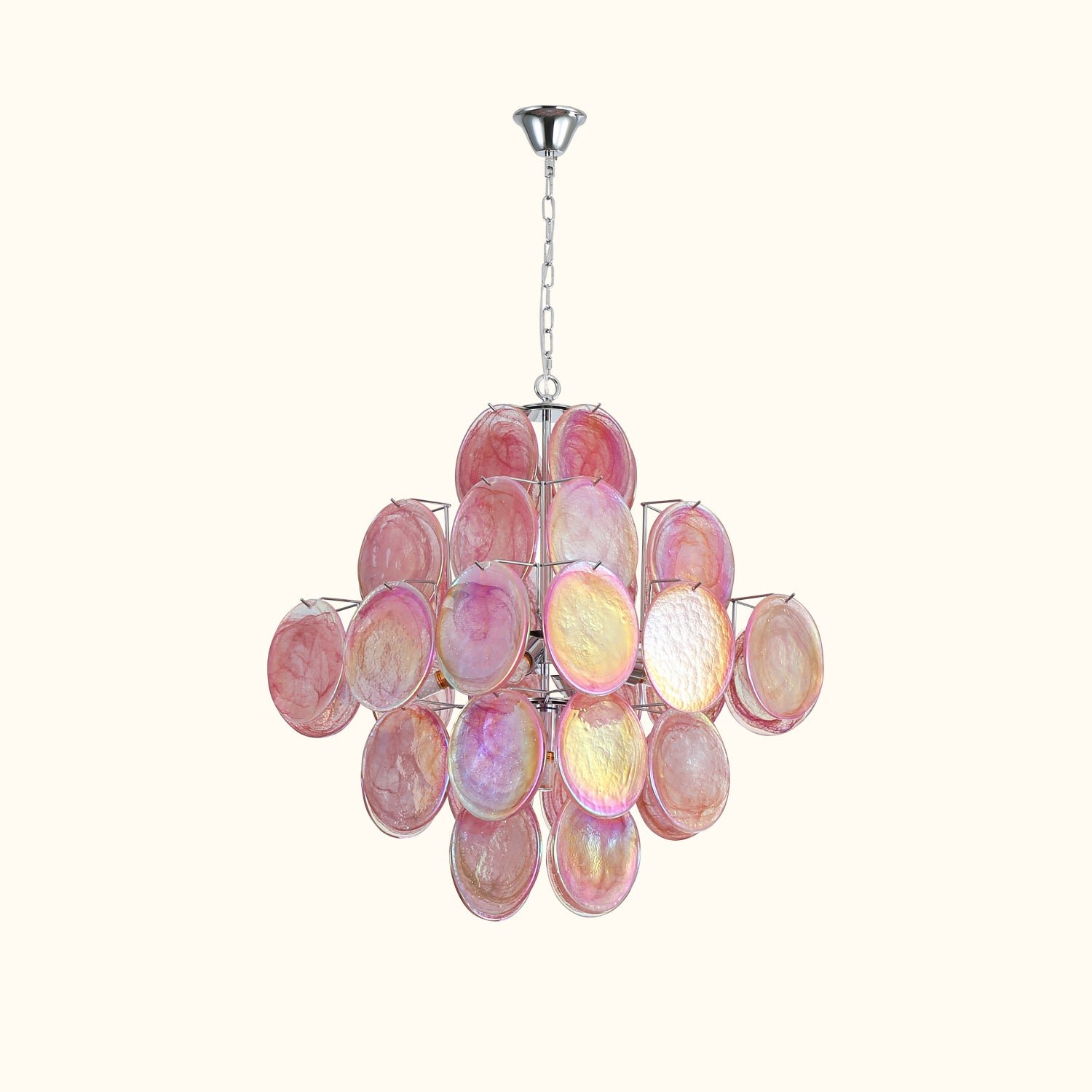 11-01_143eb53e-a7ec-406a-9d94-ea58e85718a4 Modernist Diamond Shaped Handblown Murano Glass Chandelier Wholesale - Image 1