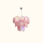 Modernist Handblown Murano Disc Chandelier Wholesale