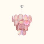 Modernist Handblown Murano Disc Chandelier Wholesale - Image 13