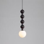 Beaded Wooden Pendant Light Wholesale - Image 8