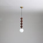 Beaded Wooden Pendant Light Wholesale - Image 6