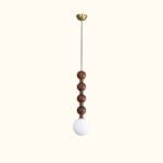 Beaded Wooden Pendant Light Wholesale - Image 12