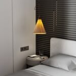 Walnut Rice Paper Pendant Light B Wholesale - Image 3