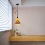 Walnut Rice Paper Pendant Light B Wholesale - Image 4