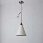 Walnut Rice Paper Pendant Light B Wholesale - Image 5
