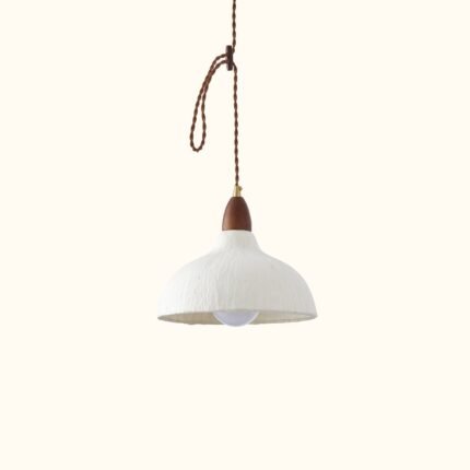 Walnut Rice Paper Pendant Light C Wholesale