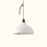 Walnut Rice Paper Pendant Light C Wholesale - Image 12