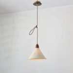 Walnut Rice Paper Pendant Light D Wholesale - Image 7