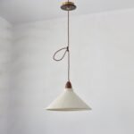 Walnut Rice Paper Pendant Light D Wholesale - Image 6