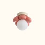 Cream Flower Ceiling Light Wholesale - Image 13