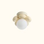 Cream Flower Ceiling Light Wholesale - Image 14