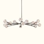 Boule De Cristal Clear Glass Round Chandelier Wholesale - Image 18
