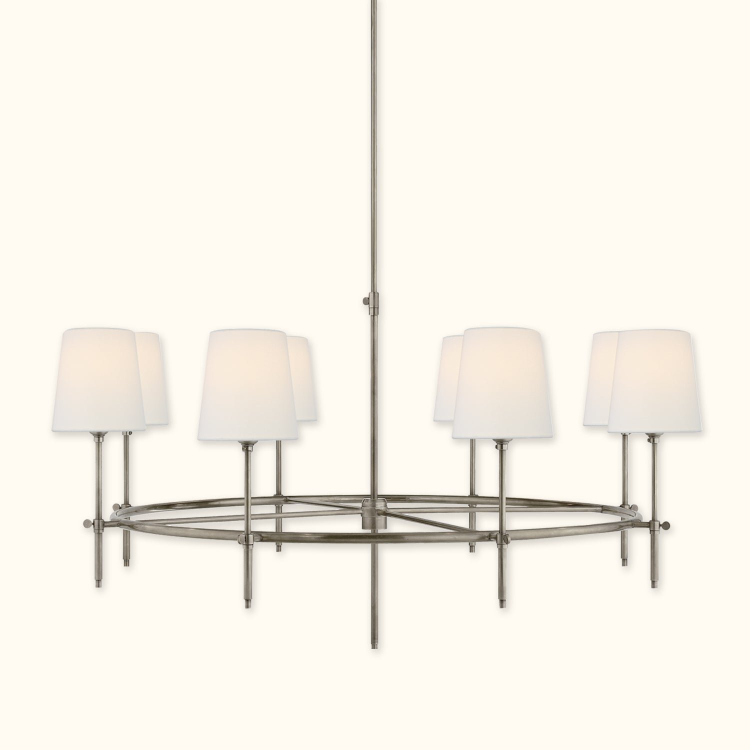 Bryant_Large_Ring_Chandelier_01_tinuselight Bryant Ring Chandelier - Image 1