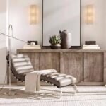 Crystal Halo Clear Glass Sconce Wholesale - Image 2