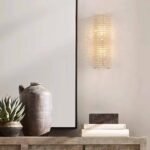 Crystal Halo Clear Glass Sconce Wholesale - Image 3