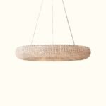 Crystal Halo Clear Round LED Chandelier Wholesale - Image 6