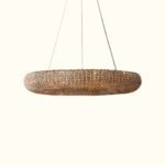 Crystal Halo Clear Round LED Chandelier Wholesale - Image 7