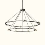 Éclatant Two-Tier Round Chandelier Wholesale - Image 7