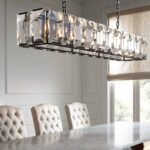 Harlow Crystal Rectangular Chandelier Wholesale - Image 4