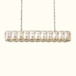 Harlow Crystal Rectangular Chandelier Wholesale - Image 11