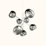 Melt LED Chandelier Chrome Large - Image 4