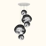 Melt Mini LED Smoke Round Pendant System - Image 6