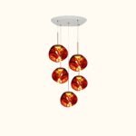 Melt Mini LED Smoke Round Pendant System - Image 7