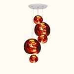 Melt Mini LED Smoke Round Pendant System - Image 8
