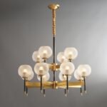 Orrefors_Ball_Brass_Chandelier_Visual_Comfort's_0007