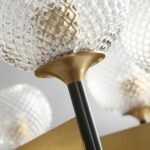 Orrefors_Ball_Brass_Chandelier_Visual_Comfort's_0011