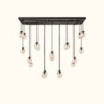 Pearl Rectangular Chandelier Wholesale - Image 4