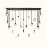 Pearl Rectangular Chandelier Wholesale - Image 6