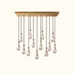 Rain Rectangular Chandelier Wholesale