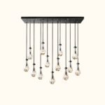 Rain Rectangular Chandelier Wholesale - Image 6