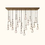 Rain Rectangular Chandelier Wholesale - Image 7
