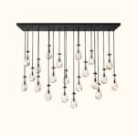 Rain Rectangular Chandelier Wholesale - Image 8