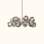 Boule De Cristal Clear Glass Round Chandelier - Image 24