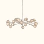 Boule De Cristal Clear Glass Round Chandelier - Image 27