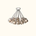 Boule De Cristal Clear Glass Flushmount - Image 5