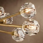 Boule De Cristal Clear Glass Oval Chandelier - Image 9