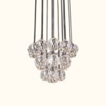 Boule De Cristal Clear Glass Round Cluster Chandelier - Image 8