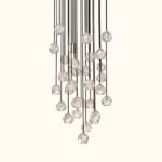 Boule De Cristal Clear Glass Round Cluster Chandelier - Image 19