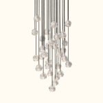 Boule De Cristal Clear Glass Round Cluster Chandelier - Image 20
