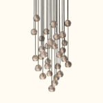 Boule De Cristal Clear Glass Round Cluster Chandelier - Image 23