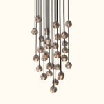 Boule De Cristal Clear Glass Round Cluster Chandelier - Image 24