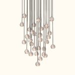 Boule De Cristal Clear Glass Round Cluster Chandelier - Image 26