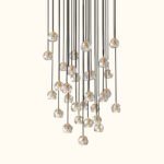 Boule De Cristal Clear Glass Round Cluster Chandelier - Image 27