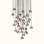 Boule De Cristal Clear Glass Round Cluster Chandelier - Image 29