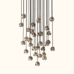 Boule De Cristal Clear Glass Round Cluster Chandelier - Image 30