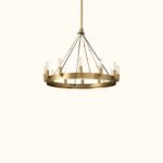 Camino Vintage Filament Round Chandelier